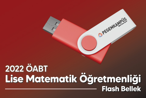 2022 ÖABT Lise Matematik Öğretmenliği Flash Bellek Video Dersler