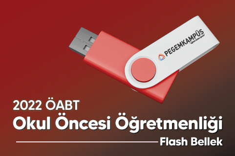 2022 ÖABT Okul Öncesi Öğretmenliği Flash Bellek Video Dersler