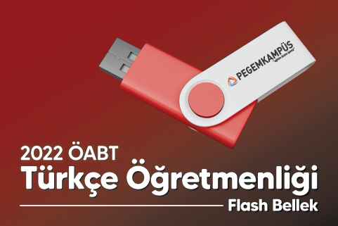2022 ÖABT Türkçe Öğretmenliği Flash Bellek Video Dersler
