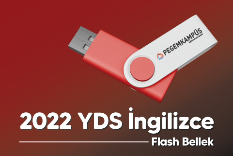 2022 YDS İngilizce Flash Bellek Video Dersler