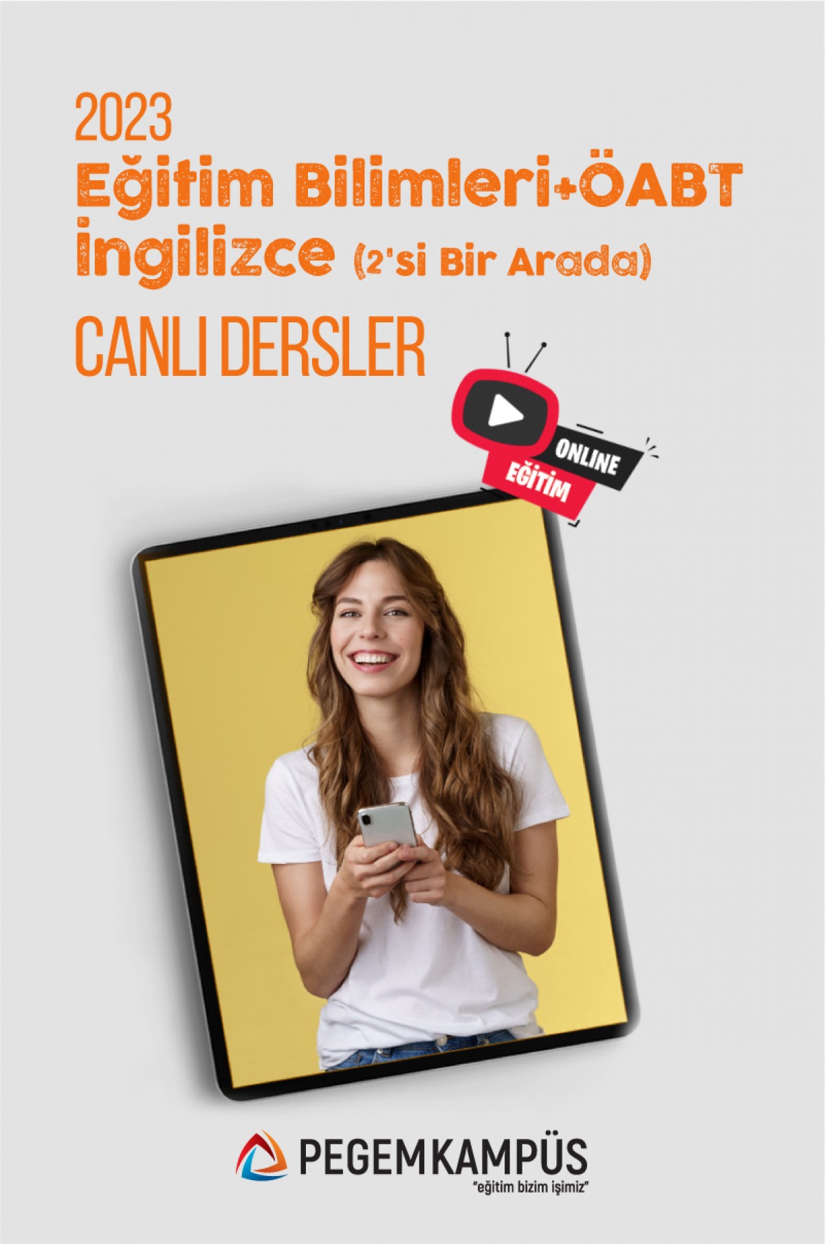 2023 KPSS Eğitim Bilimleri + 2023 ÖABT İngilizce Öğretmenliği Canlı Dersler