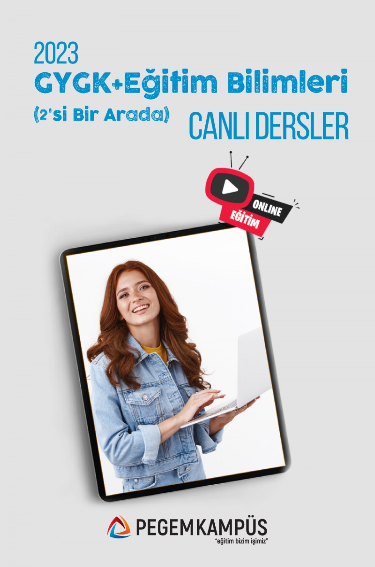 2023 KPSS Genel Yetenek Genel Kültür + 2023 KPSS Eğitim Bilimleri Canlı Dersler