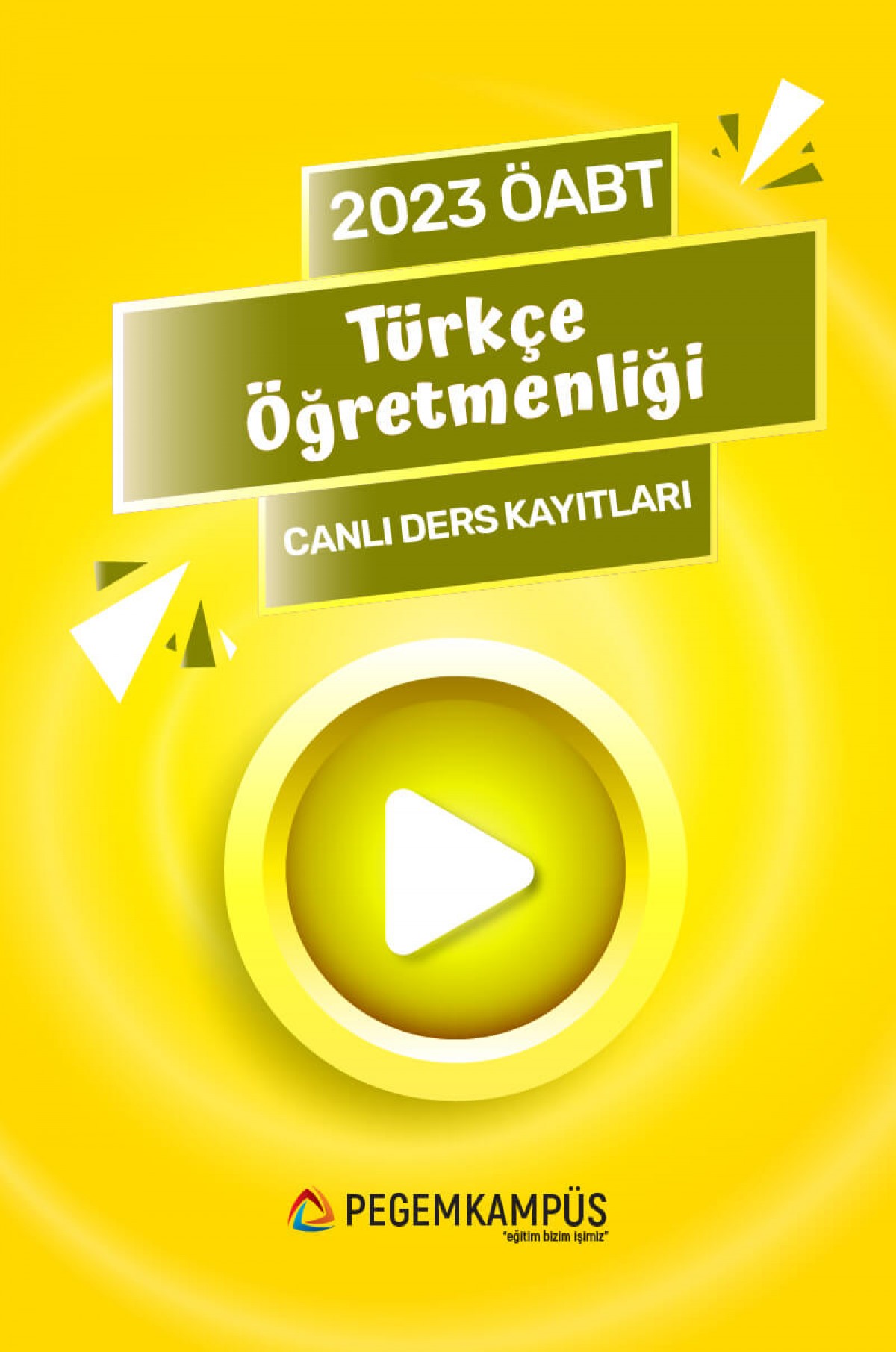 2023 ÖABT Türkçe Öğretmenliği Canlı Ders Kayıtları