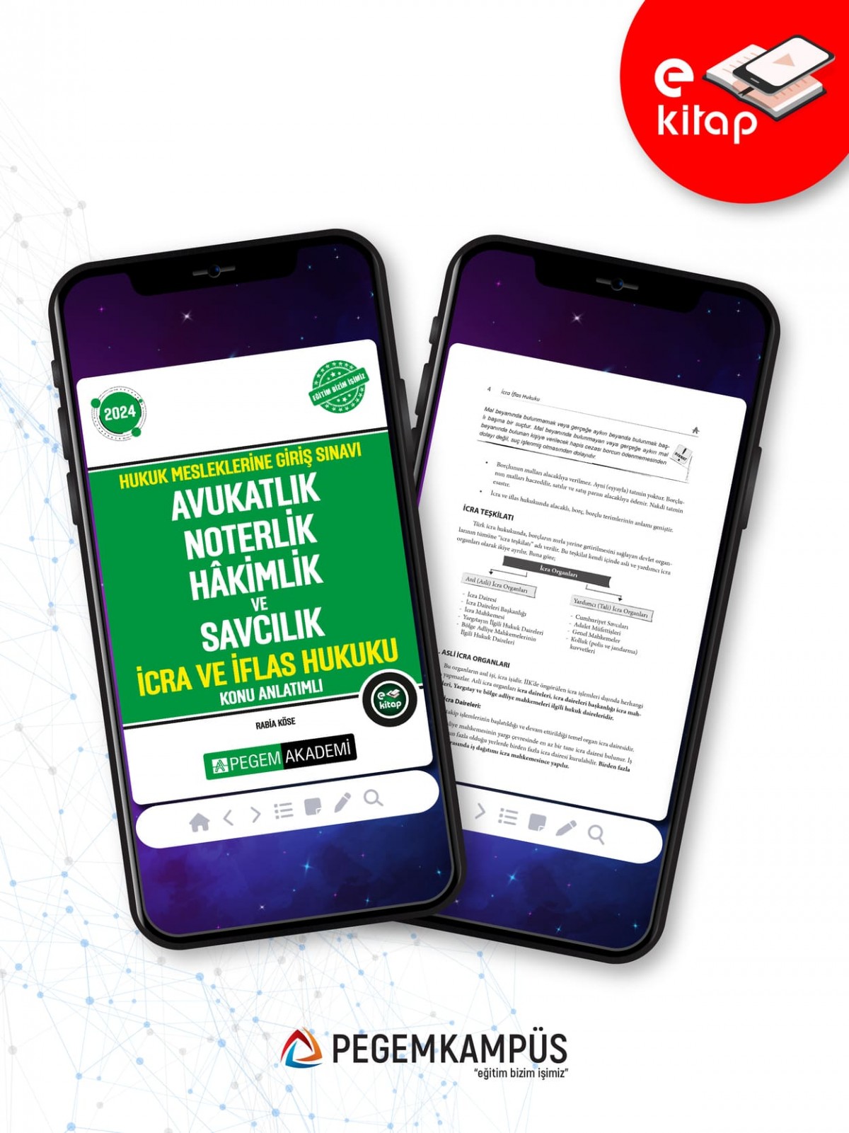 2024 Hukuk Mesleklerine Giriş Sınavı Avukatlık Noterlik Hakimlik ve Savcılık İcra ve İflas Hukuku Ko