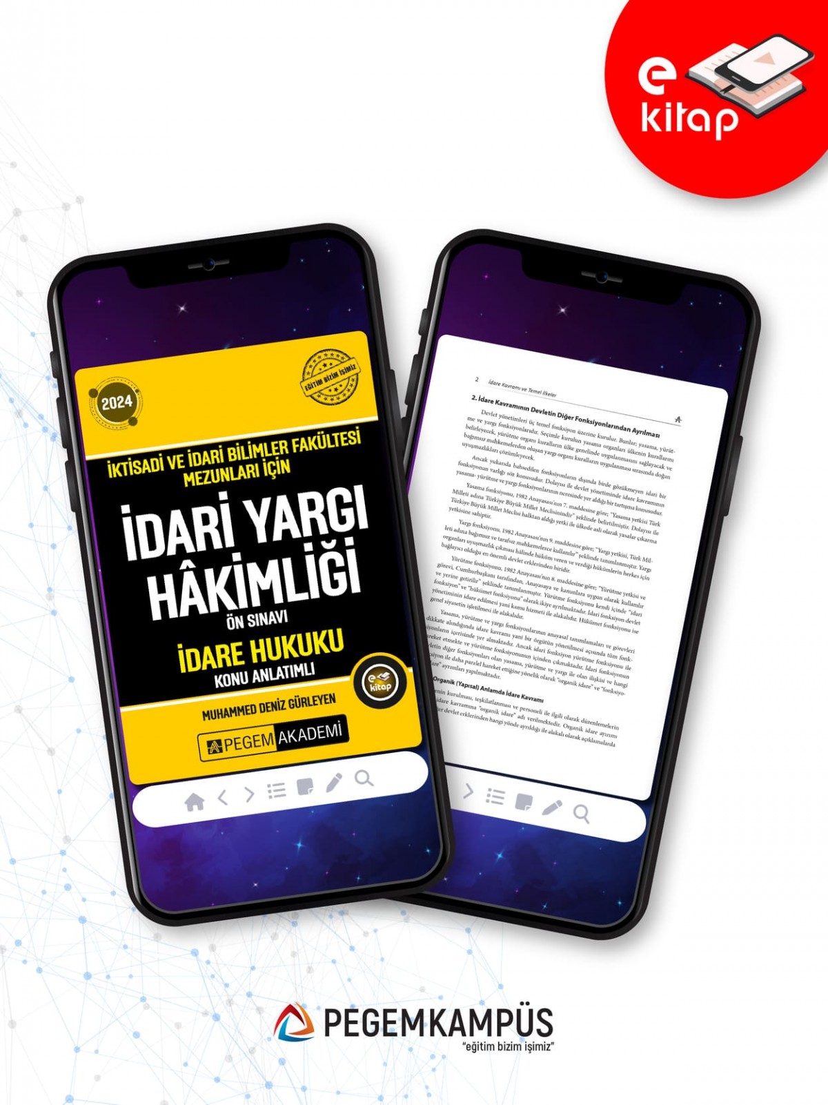 2024 İktisadi ve İdari Bilimler Fakültesi Mezunları İçin İdari Yargı Hakimliği Ön Sınavı İdare Hukuk