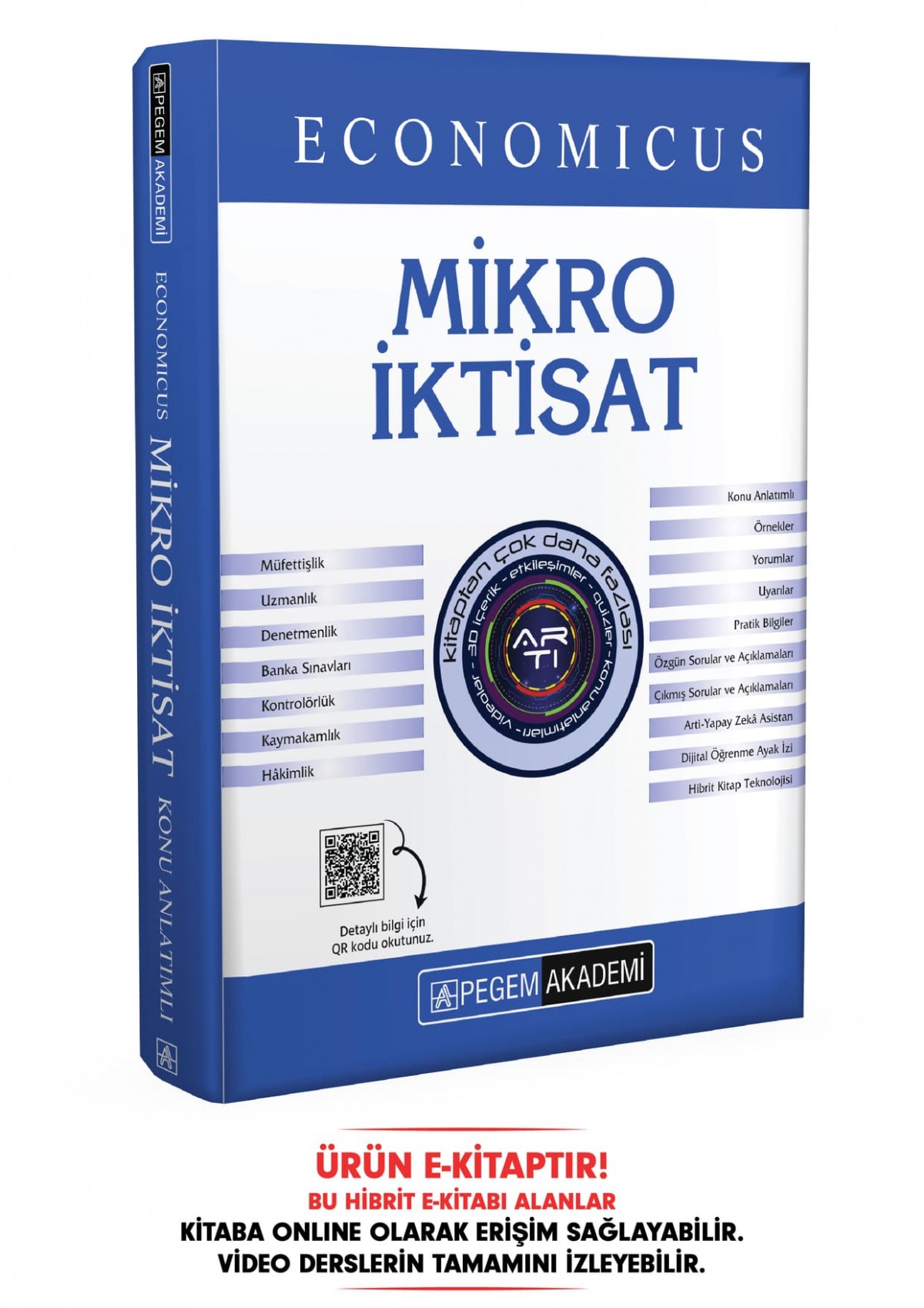 2024 KPSS A Grubu Mikro İktisat Konu Anlatımlı Hibrit E-Kitap