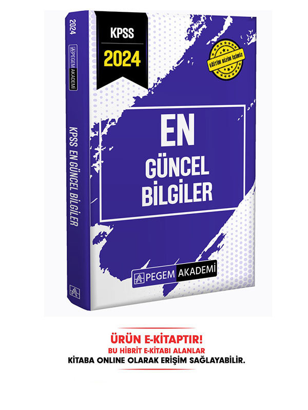 2024 KPSS En Güncel Bilgiler E-Kitap 2024 KPSS En Güncel Bilgiler E-Kitap