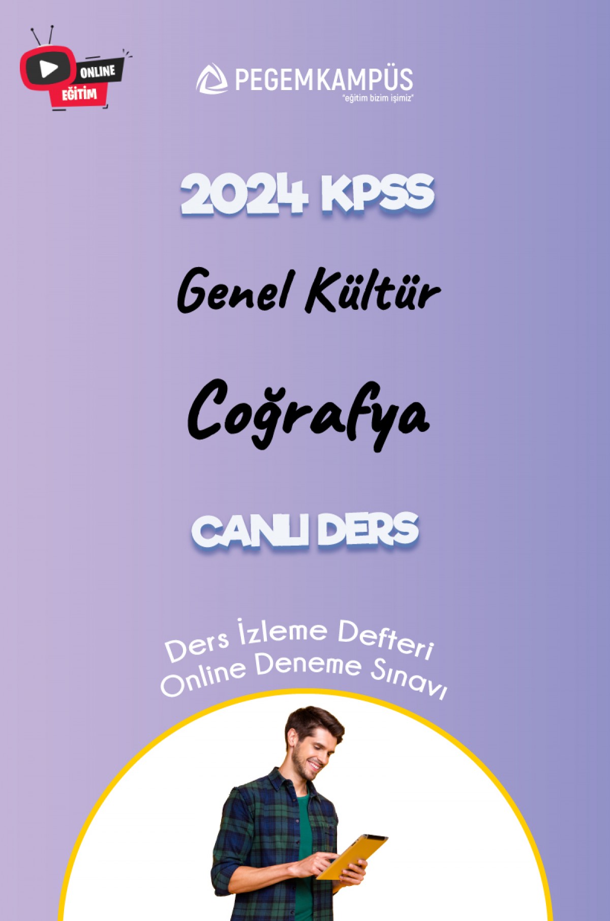2024 KPSS Genel Kültür Coğrafya Canlı Ders
