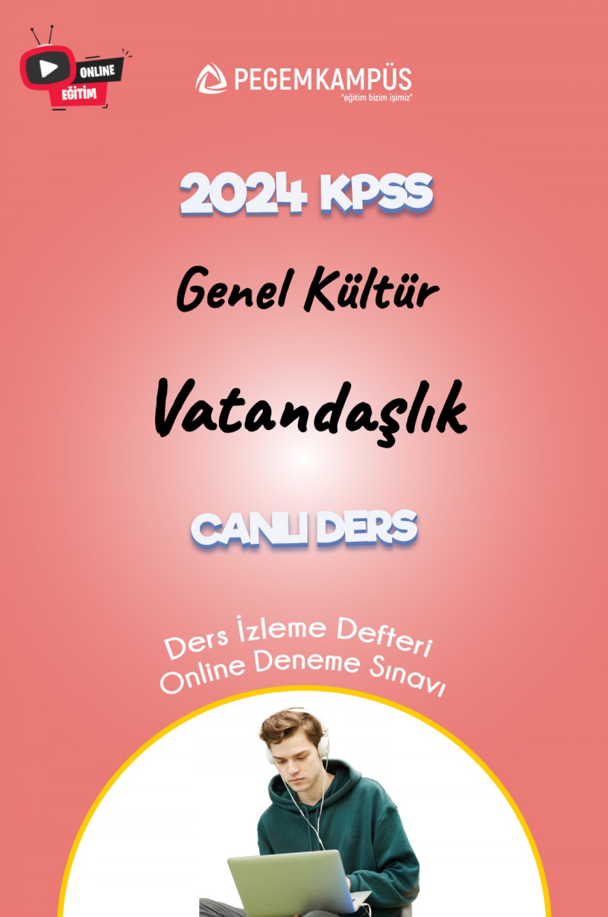 2024 KPSS Genel Kültür Vatandaşlık Canlı Ders