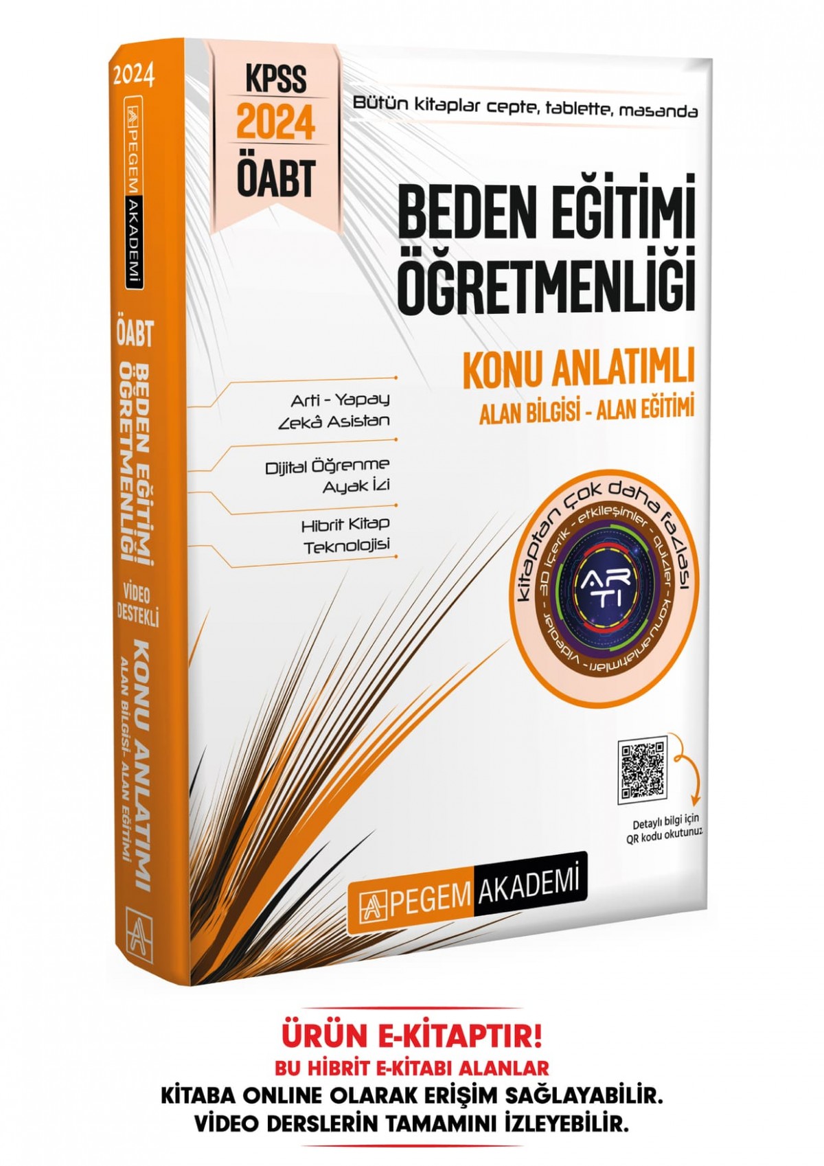 2024 KPSS ÖABT Beden Eğitimi Öğretmenliği Konu Anlatımlı Hibrit E-Kitap