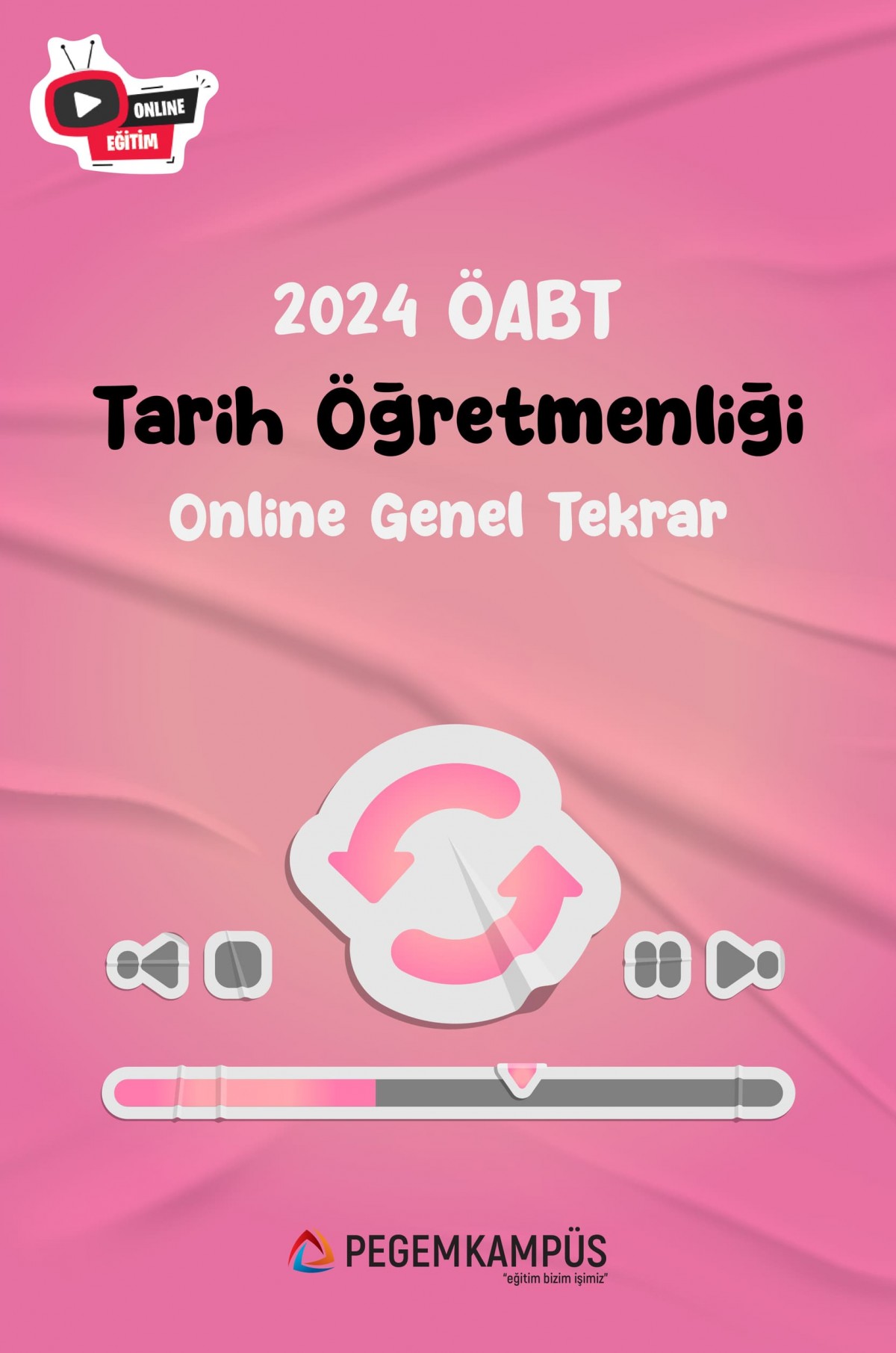 2024 KPSS ÖABT Tarih Öğretmenliği Online Genel Tekrar