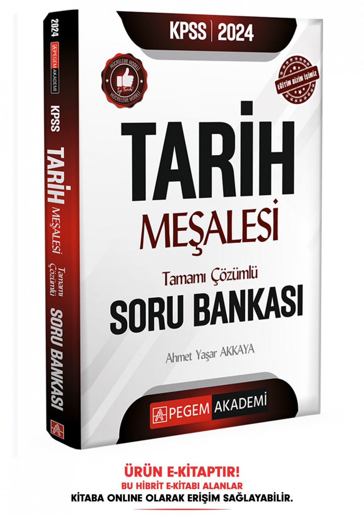 2024 KPSS Tarih Meşalesi Tamamı Çözümlü Soru Bankası E-Kitap