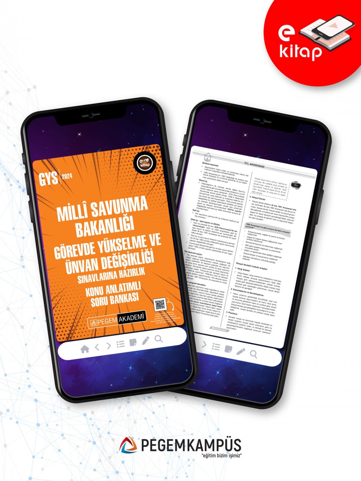 2024 GYS Milli Savunma Bakanlığı Görevde Yükselme ve Unvan Değişikliği Sınavı Konu Anlatımlı Soru Bankas