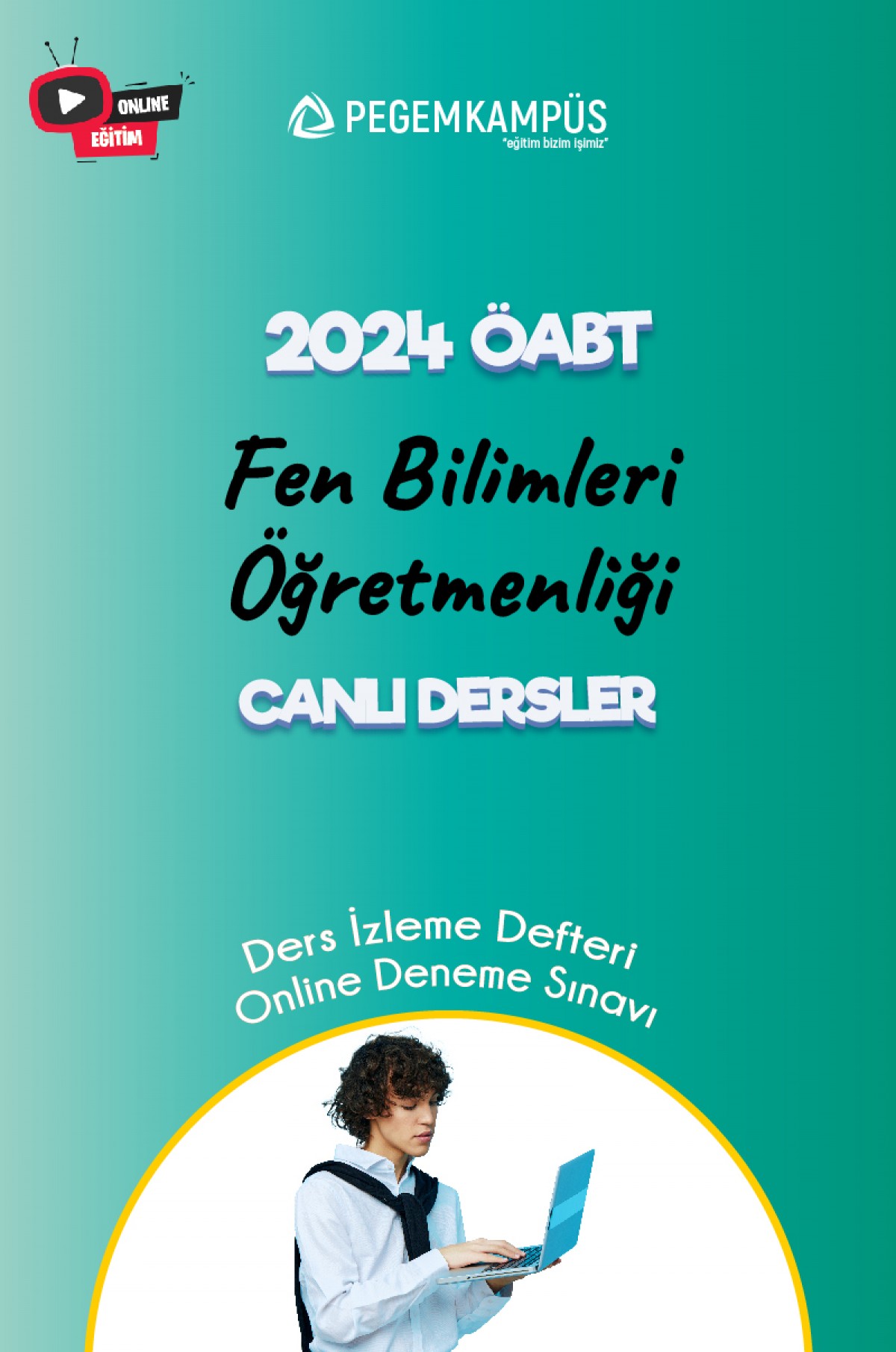2024 ÖABT Fen Bilimleri Öğretmenliği Canlı Dersler