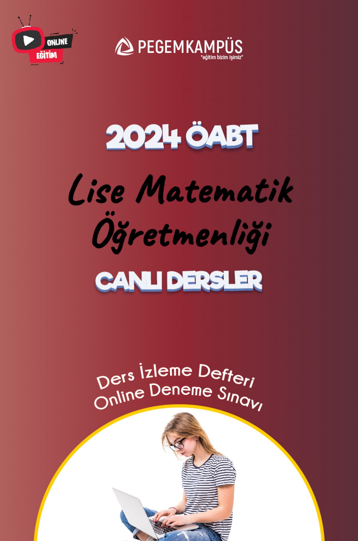 2024 ÖABT Lise Matematik Öğretmenliği Canlı Dersler