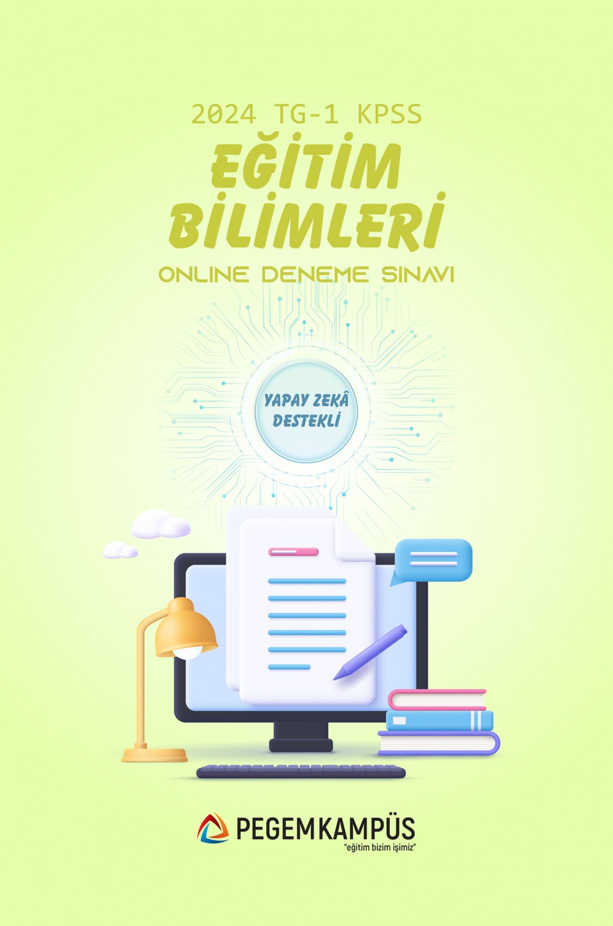 2024 TG-1 KPSS Eğitim Bilimleri Online Deneme Sınavı