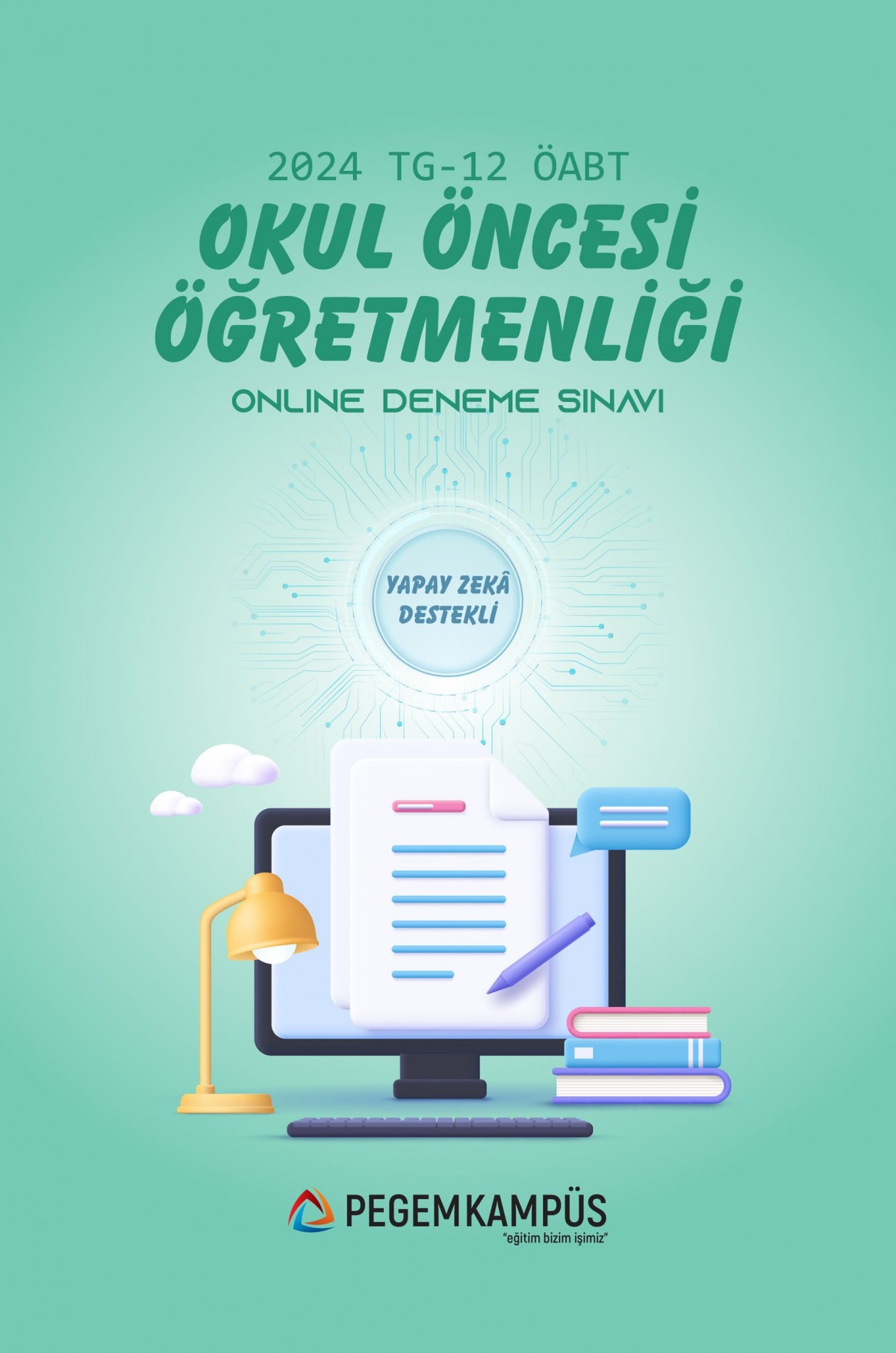 2024 TG-12 ÖABT Okul Öncesi Öğretmenliği Deneme Sınavı