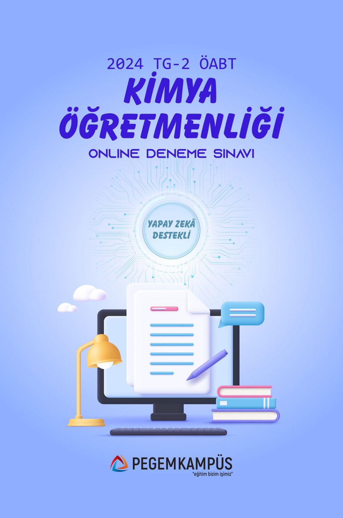 2024 TG-2 ÖABT Kimya Öğretmenliği Online Deneme Sınavı