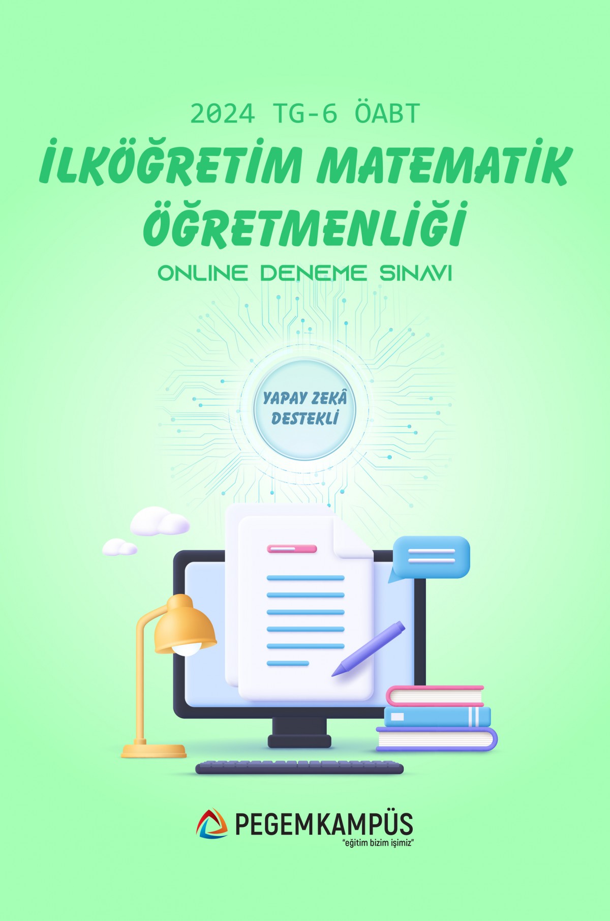 2024 TG-6 ÖABT İlköğretim Matematik Öğretmenliği Online Deneme Sınavı