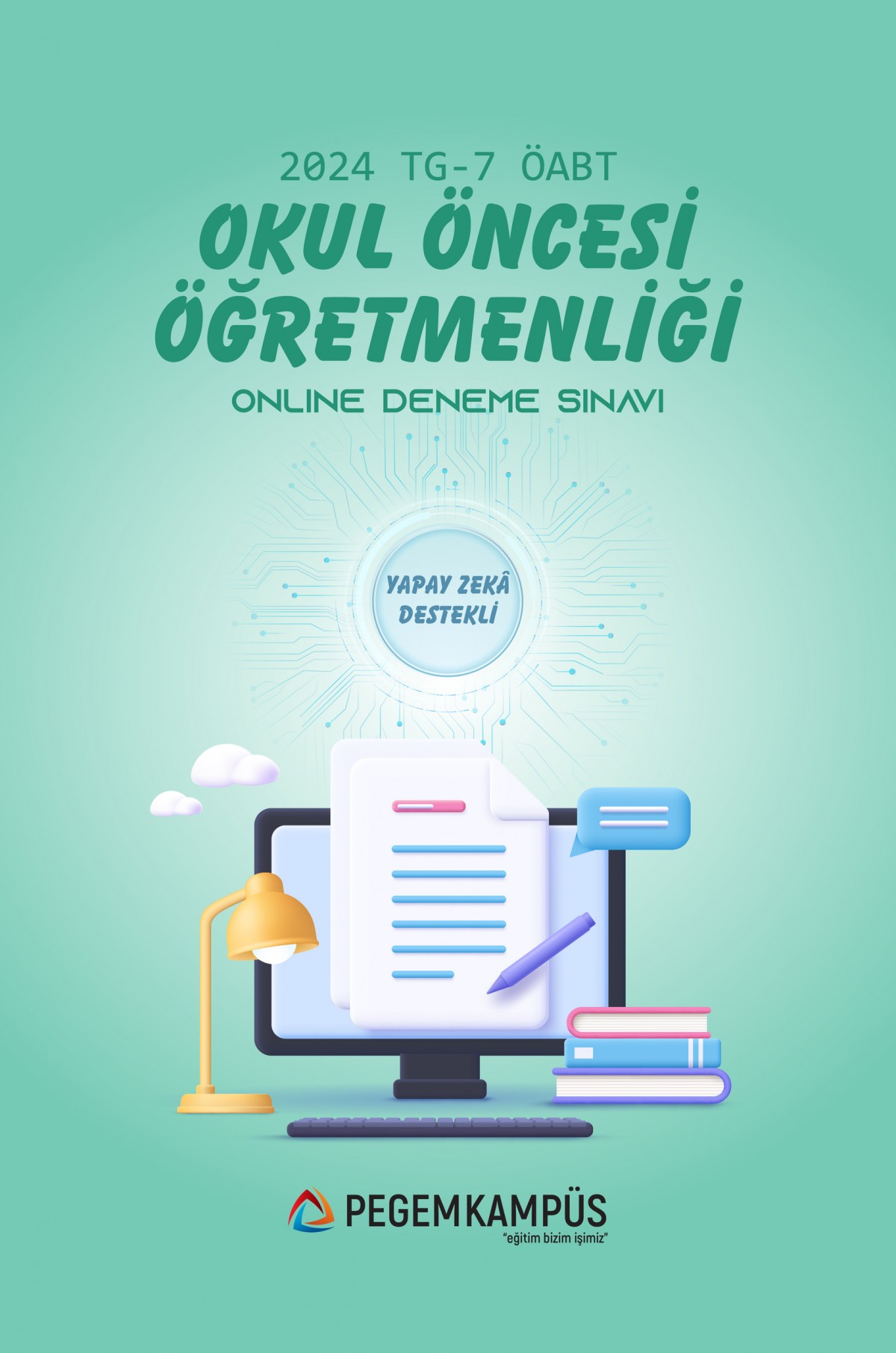 2024 TG-7 ÖABT Okul Öncesi Öğretmenliği Online Deneme Sınavı