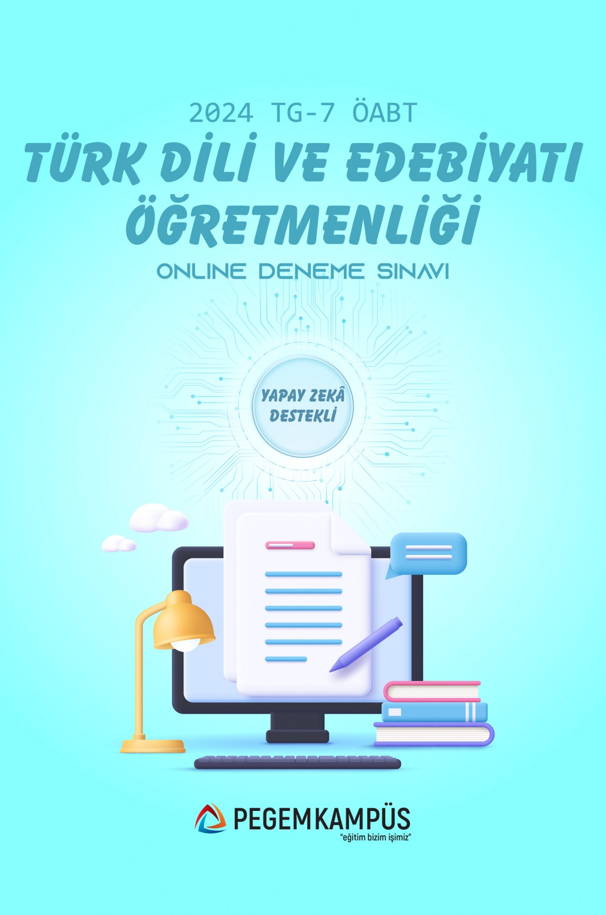 2024 TG-7 ÖABT Türk Dili ve Edebiyatı Öğretmenliği Online Deneme Sınavı