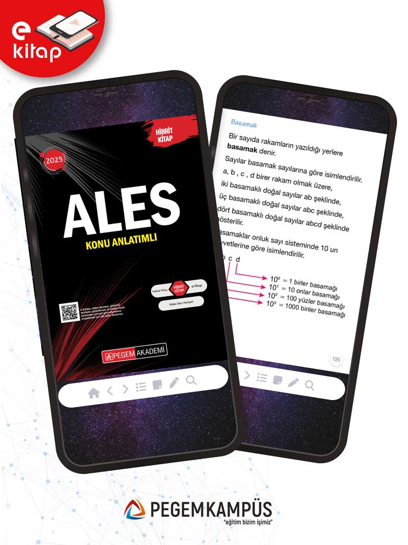 2025 ALES Konu Anlatımlı E-Kitap