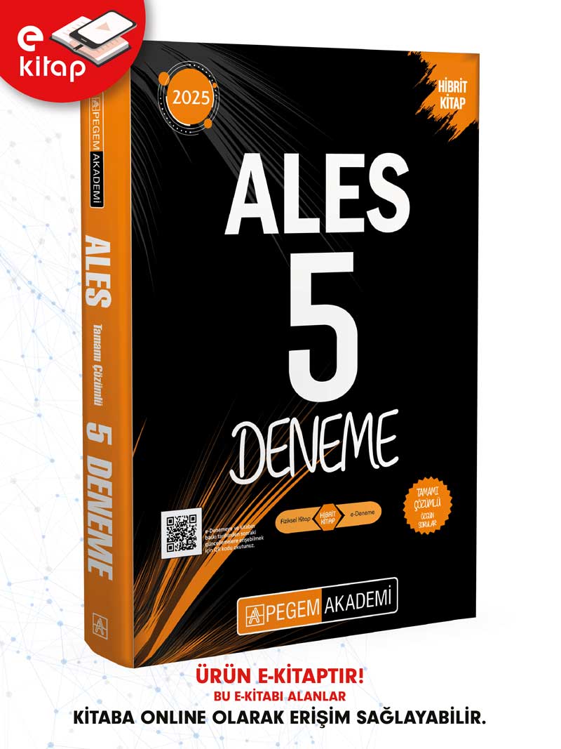 2025 ALES Tamamı Çözümlü 5 E-Deneme 2025 ALES Tamamı Çözümlü 5 E-Deneme