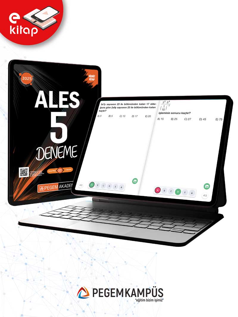2025 ALES Tamamı Çözümlü 5 E-Deneme 2025 ALES Tamamı Çözümlü 5 E-Deneme