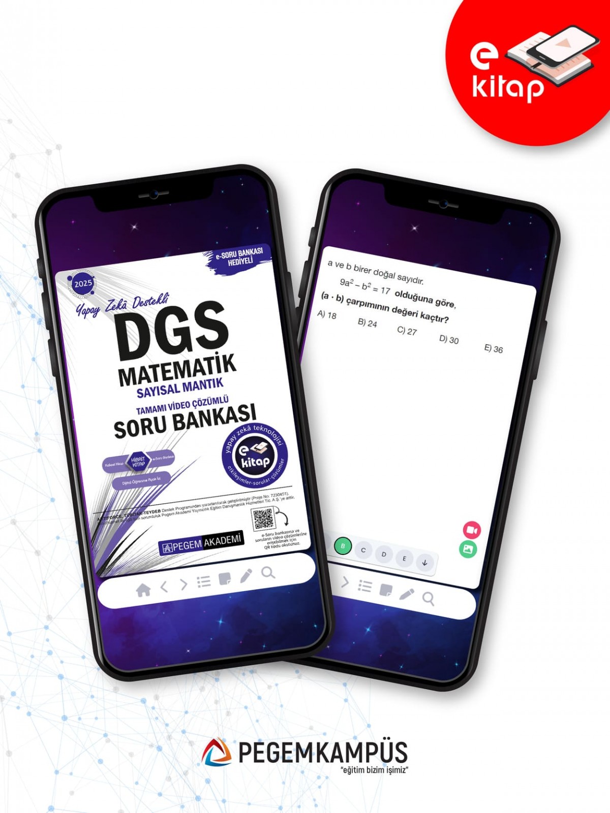 2025 DGS Matematik Sayısal Mantık E-Soru Bankası