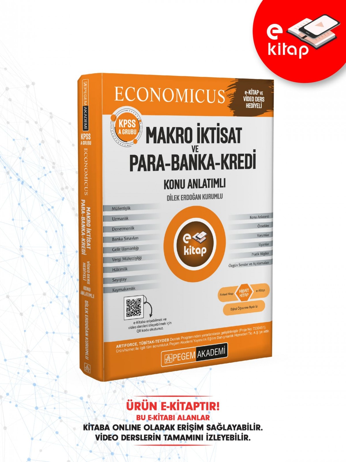 2025 KPSS A Grubu Economicus Makro İktisat ve Para - Banka - Kredi Konu Anlatımlı E-Kitap