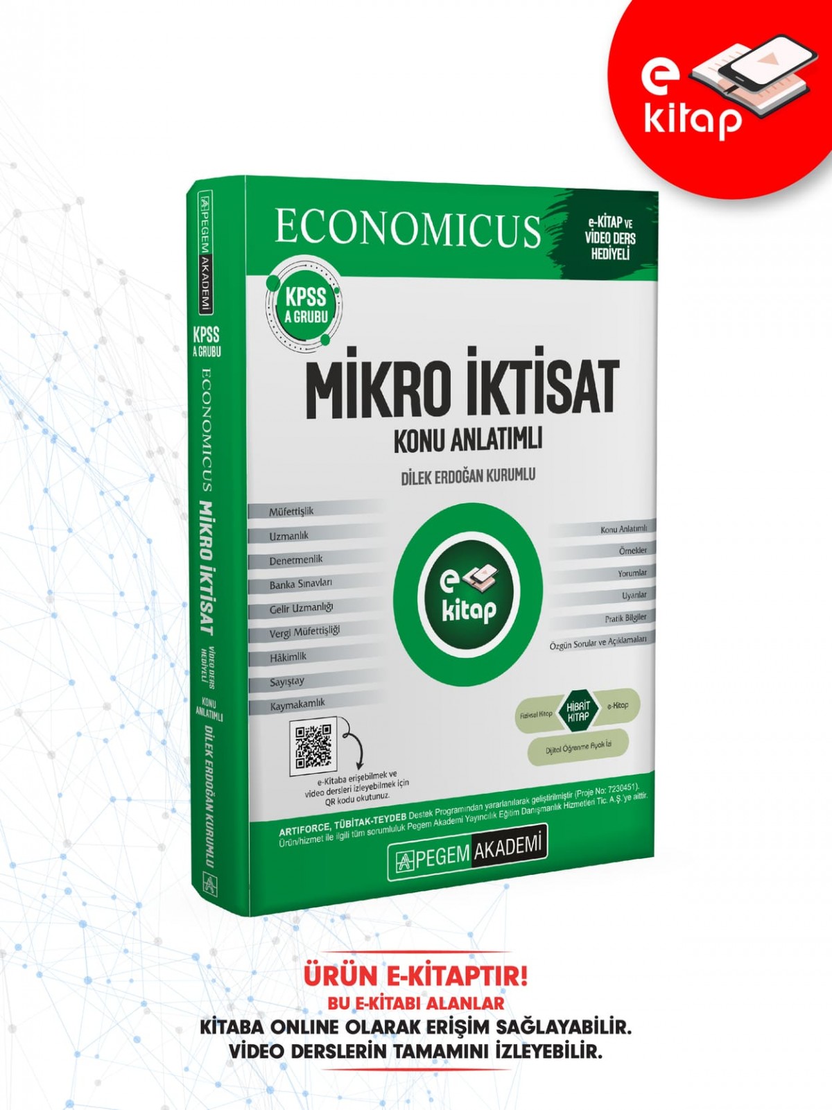 2025 KPSS A Grubu Economicus Mikro İktisat Konu Anlatımlı E-Kitap