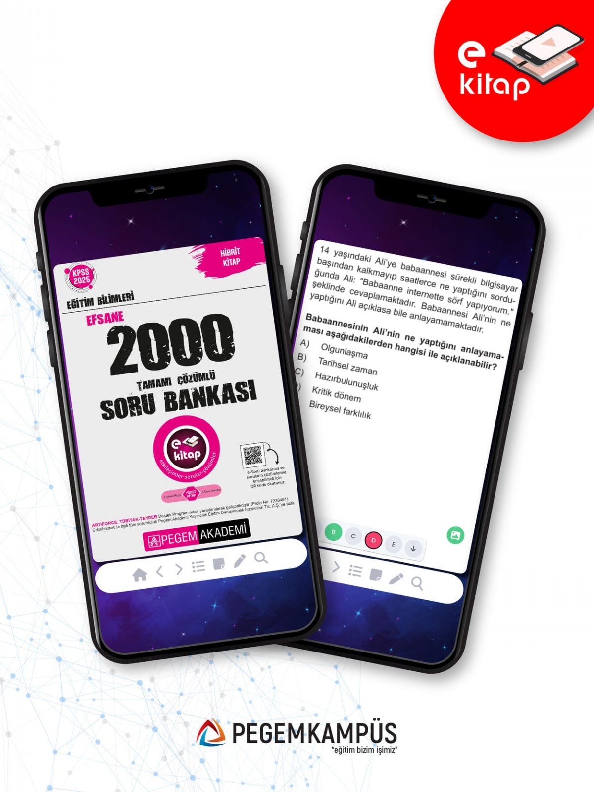 2025 KPSS Eğitim Bilimleri Efsane 2000 E-Soru Bankası 2025 KPSS Eğitim Bilimleri Efsane 2000 E-Soru Bankası