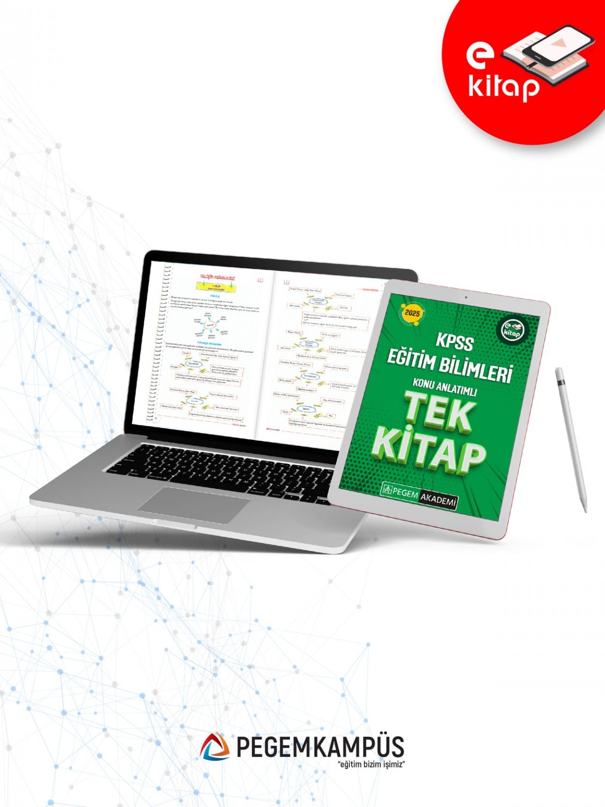 2025 KPSS Eğitim Bilimleri Konu Anlatımlı Tek E-Kitap