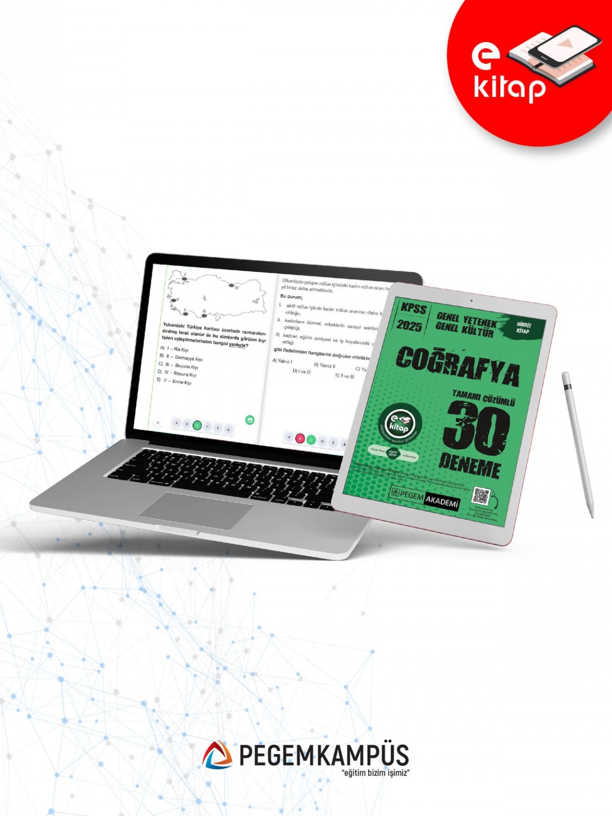 2025 KPSS Genel Yetenek Genel Kültür Coğrafya 30 E-Deneme 2025 KPSS Genel Yetenek Genel Kültür Coğrafya 30 E-Deneme