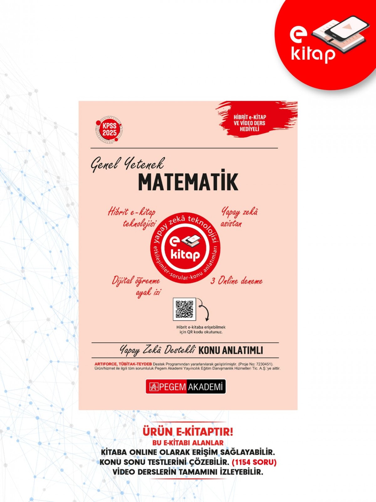 2025 KPSS Genel Yetenek Genel Kültür Matematik Konu Anlatımlı E-Kitap