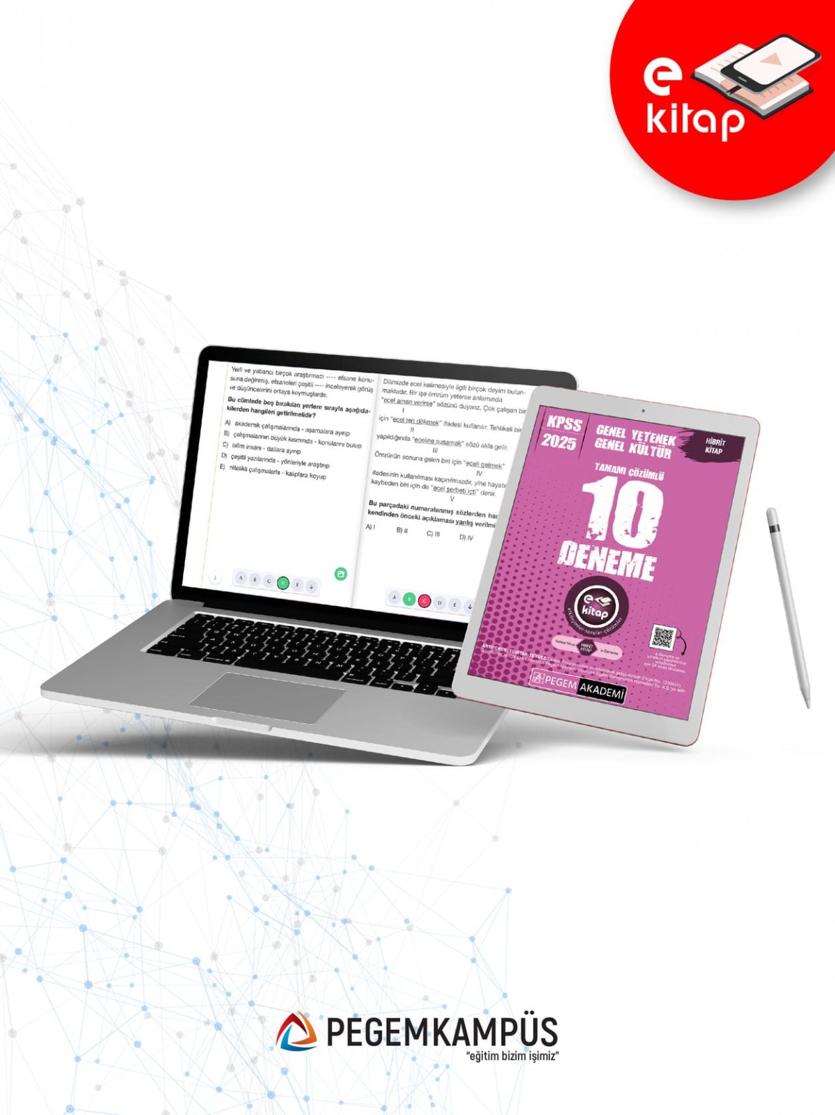 2025 KPSS Genel Yetenek Genel Kültür Tamamı Çözümlü 10 E-Deneme