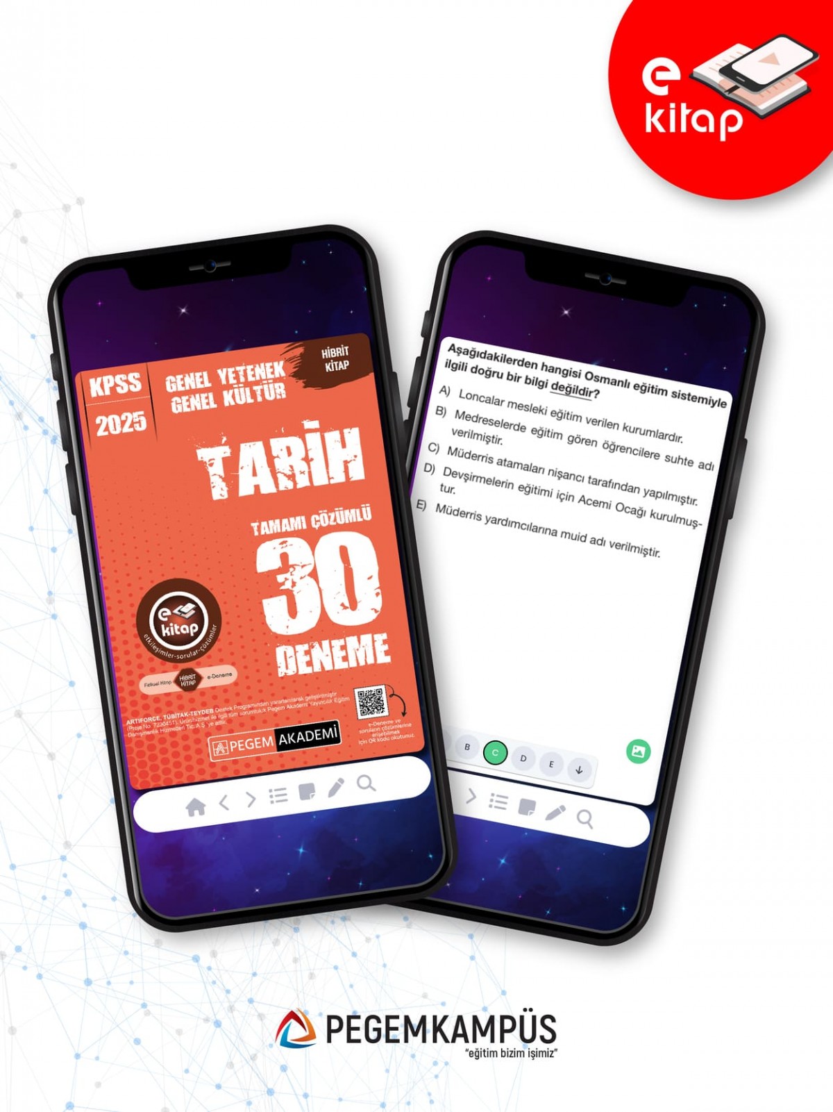 2025 KPSS Genel Yetenek Genel Kültür Tarih 30 E-Deneme