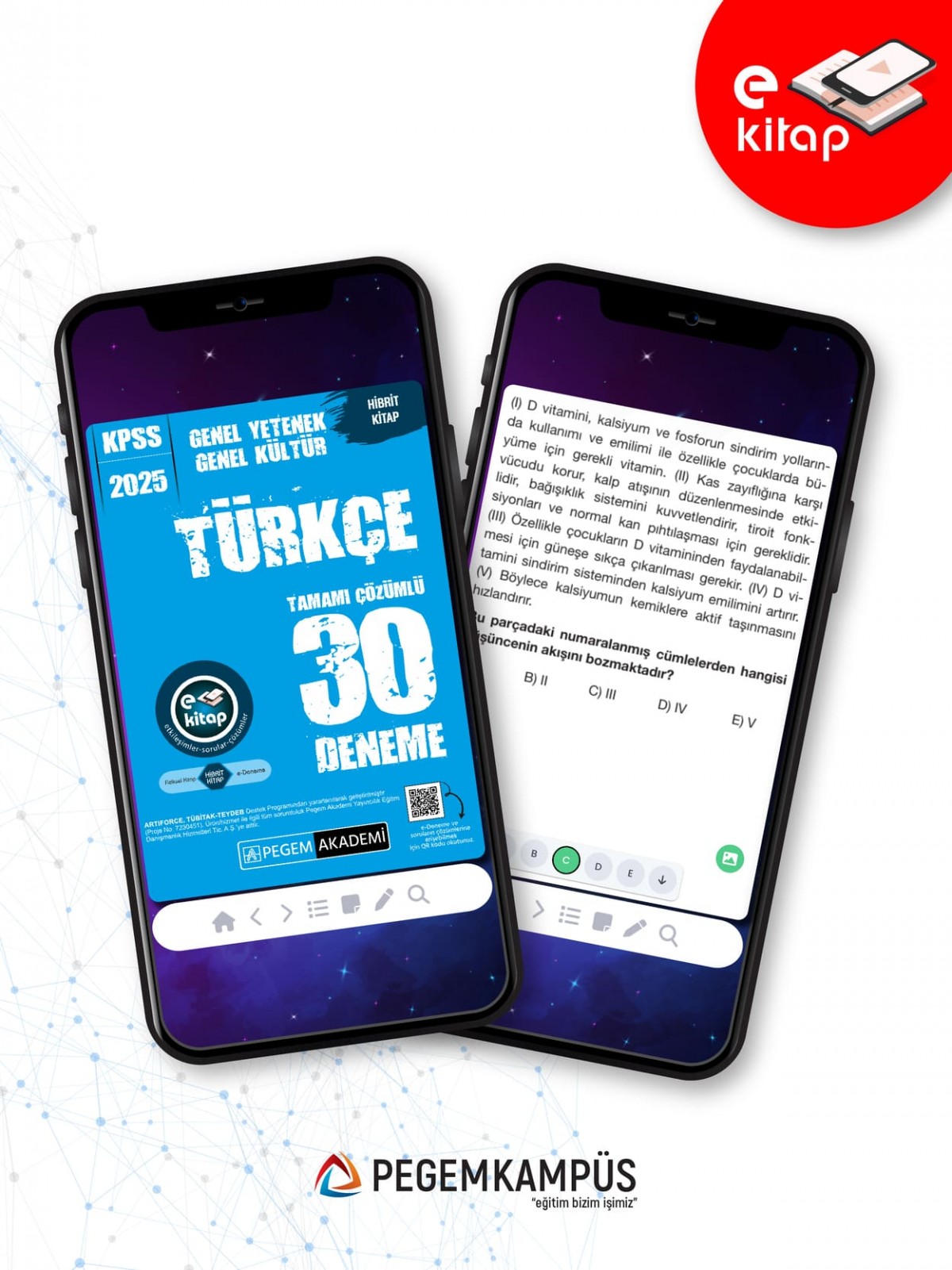 2025 KPSS Genel Yetenek Genel Kültür Türkçe 30 E-Deneme 2025 KPSS Genel Yetenek Genel Kültür Türkçe 30 E-Deneme