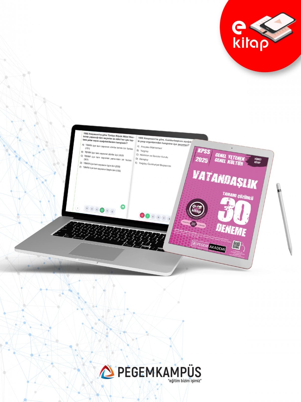 2025 KPSS Genel Yetenek Genel Kültür Vatandaşlık 30 E-Deneme