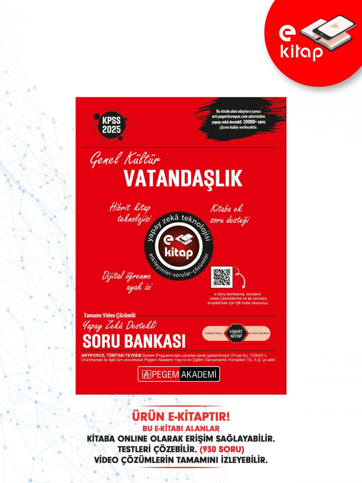 2025 KPSS Genel Yetenek Genel Kültür Vatandaşlık E-Soru Bankası