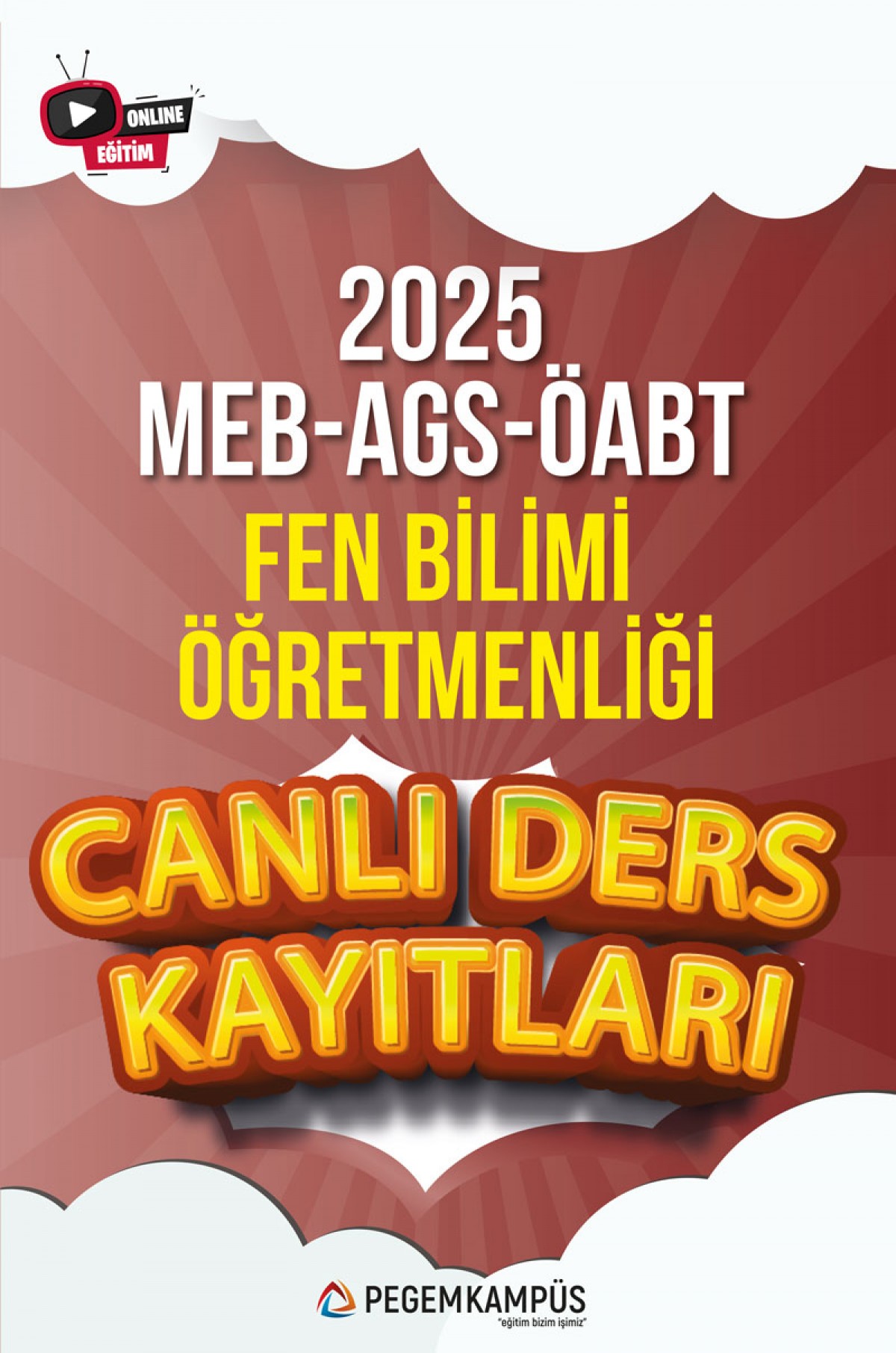2025 MEB-AGS ÖABT Fen Bilimleri Öğretmenliği Canlı Ders Kayıtları