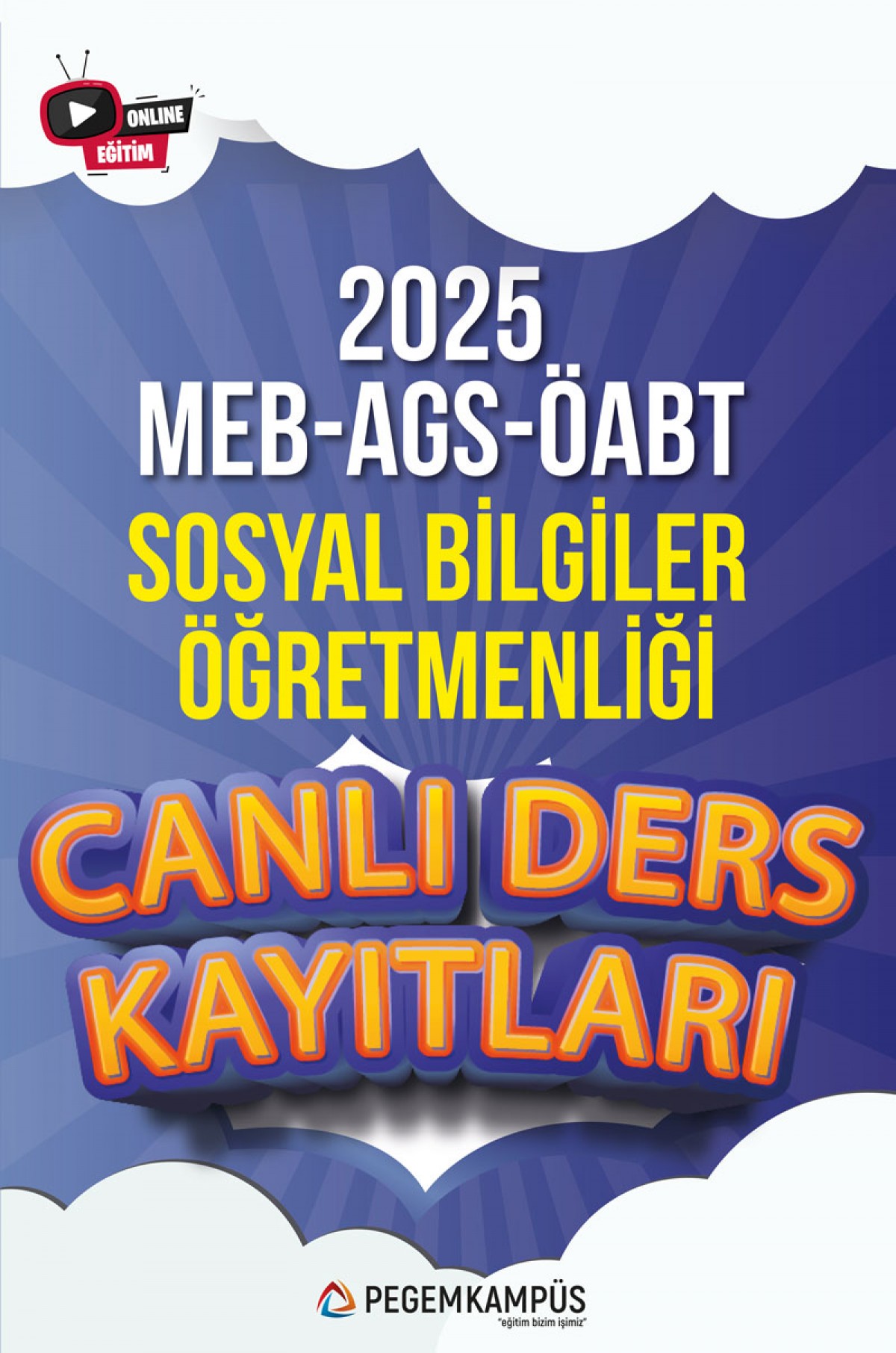 2025 MEB-AGS ÖABT Sosyal Bilgiler Öğretmenliği Canlı Ders Kayıtları