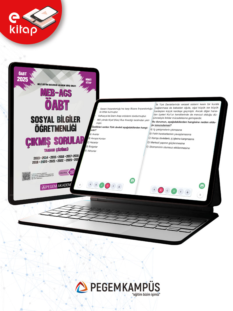2025 MEB-AGS ÖABT Sosyal Bilgiler Öğretmenliği Tamamı Çözümlü E-Çıkmış Sorular