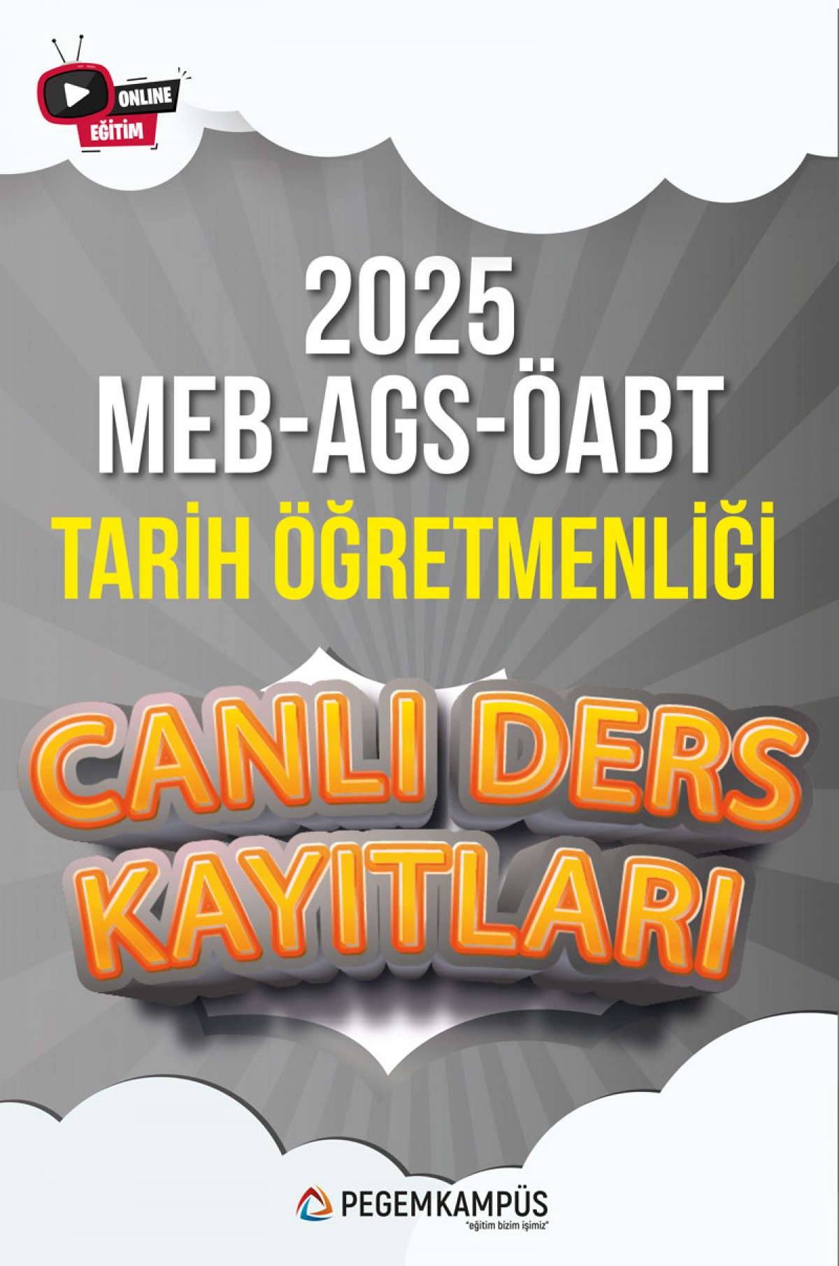 2025 MEB-AGS ÖABT Tarih Öğretmenliği Canlı Ders Kayıtları