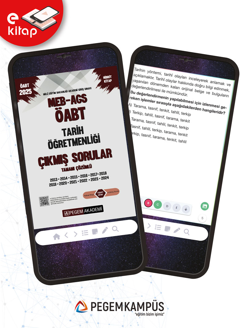 2025 MEB-AGS ÖABT Tarih Öğretmenliği Tamamı Çözümlü E-Çıkmış Sorular