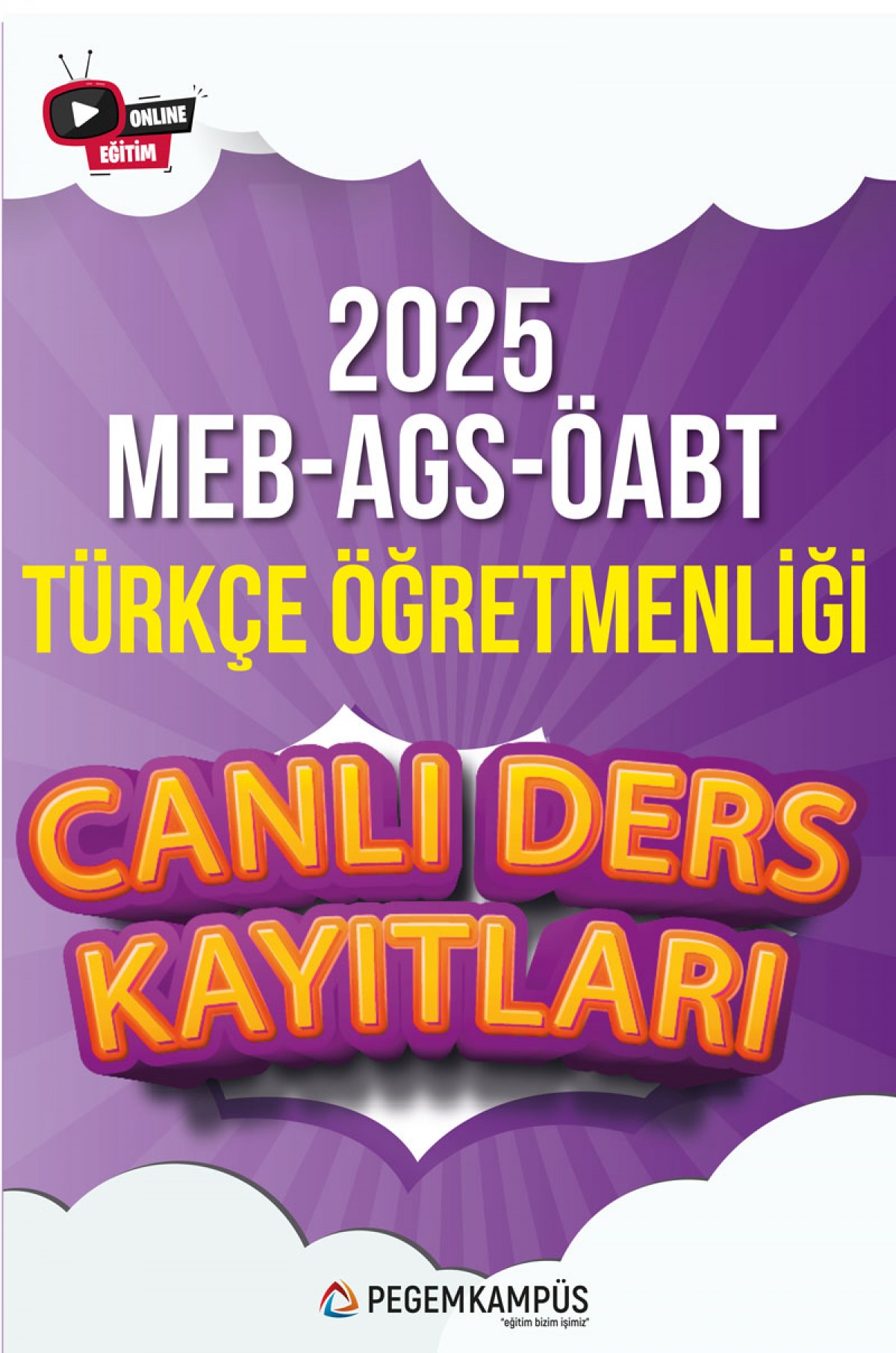 2025 MEB-AGS ÖABT Türkçe Öğretmenliği Canlı Ders Kayıtları
