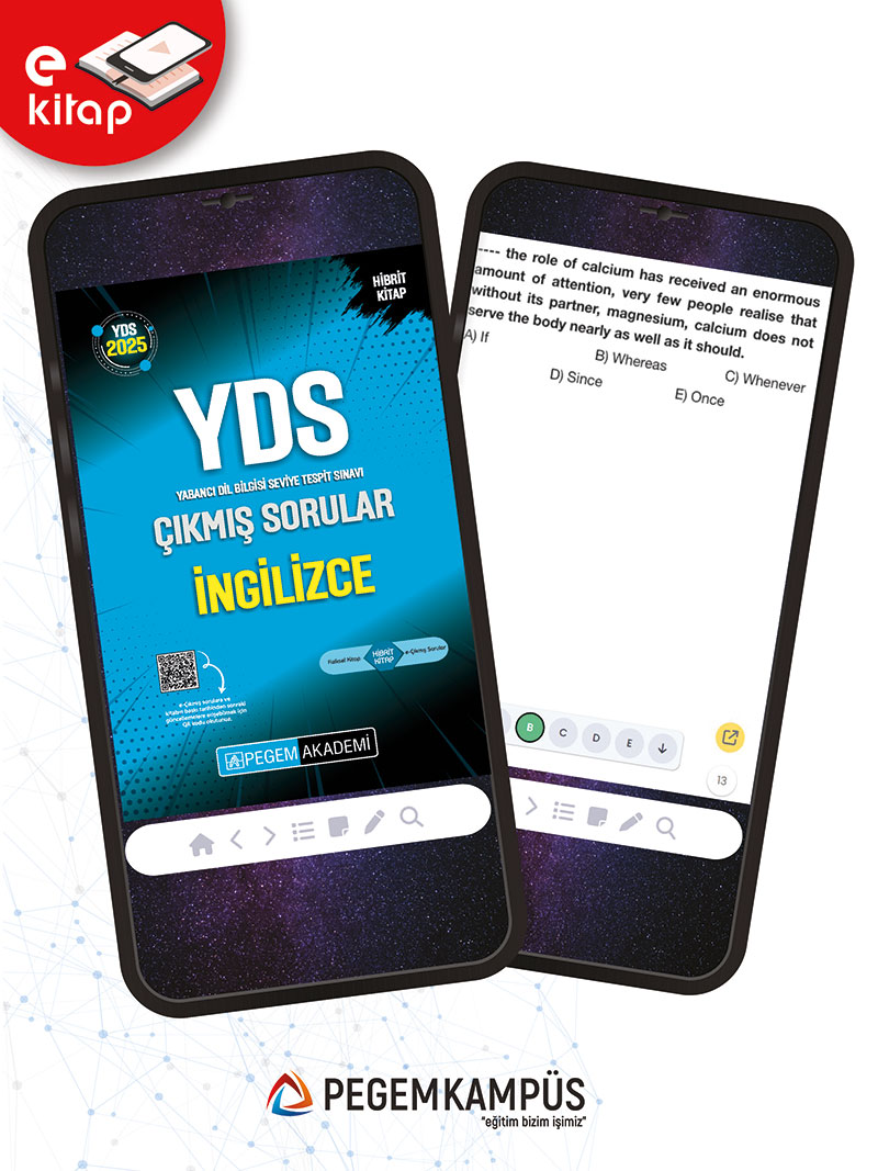 2025 YDS İngilizce E-Çıkmış Sorular