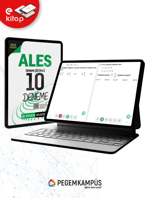 2026 ALES Tamamı Çözümlü 10 E-Deneme 2026 ALES Tamamı Çözümlü 10 E-Deneme