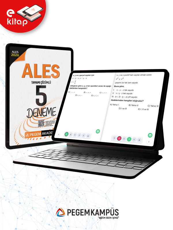 2026 ALES Tamamı Çözümlü 5 E-Deneme 2026 ALES Tamamı Çözümlü 5 E-Deneme