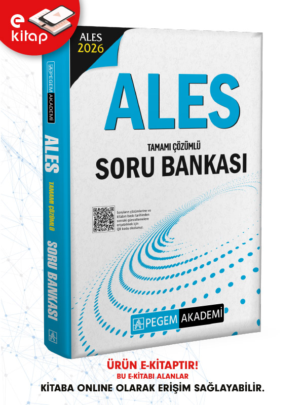 2026 ALES Tamamı Çözümlü E-Soru Bankası 2026 ALES Tamamı Çözümlü E-Soru Bankası